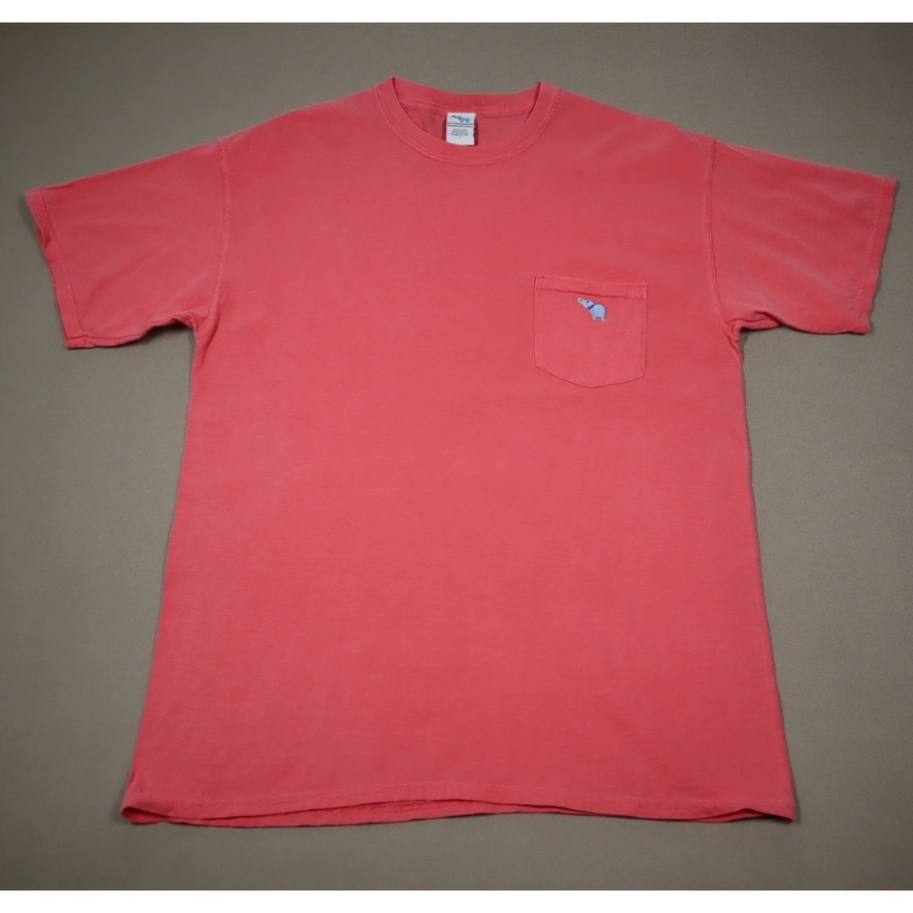 The Southern Gentleman Pink Pocket Tee - Size L